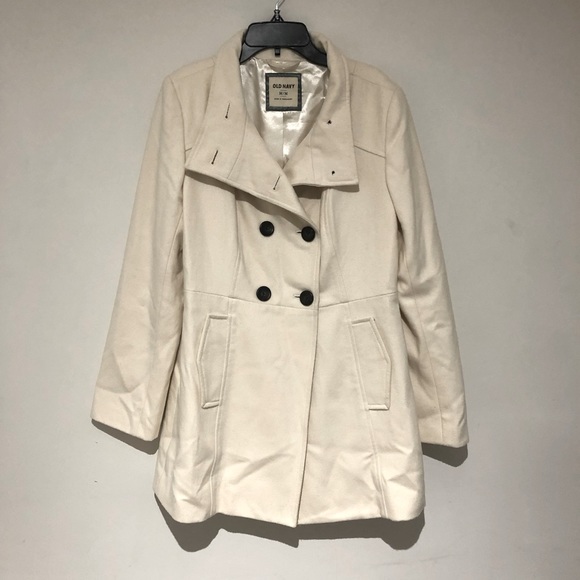 Old Navy Jackets & Blazers - Old Navy | White Mid Length Coat